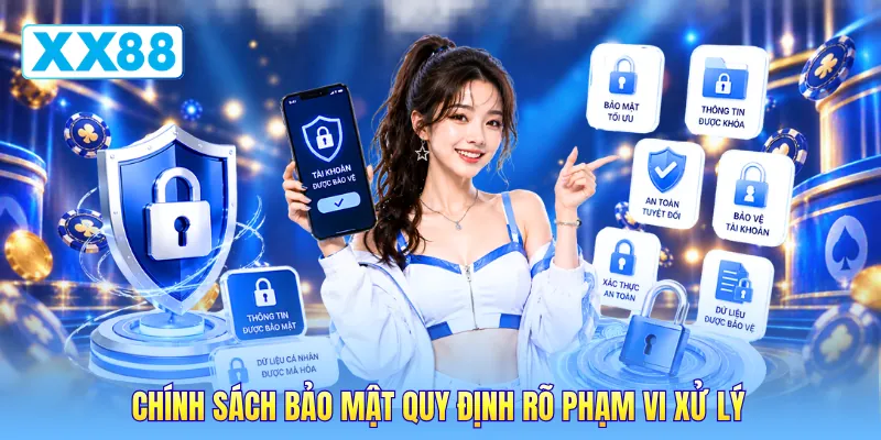 Chính sách bảo mật quy định rõ phạm vi xử lý