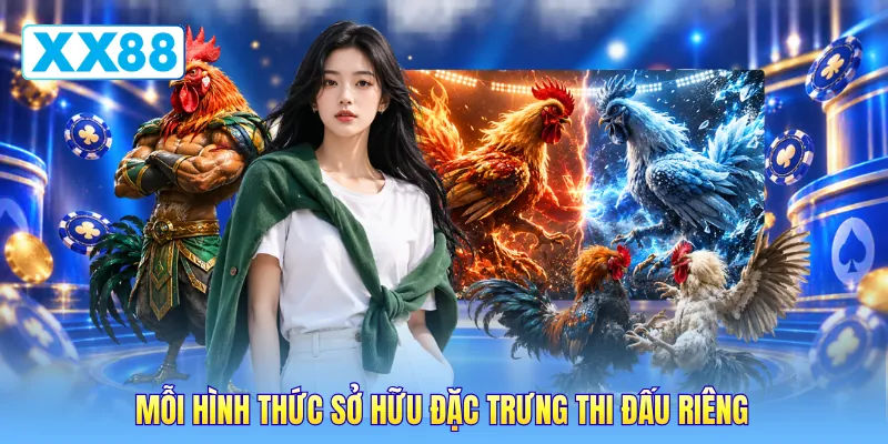 Mỗi hình thức sở hữu đặc trưng thi đấu riêng